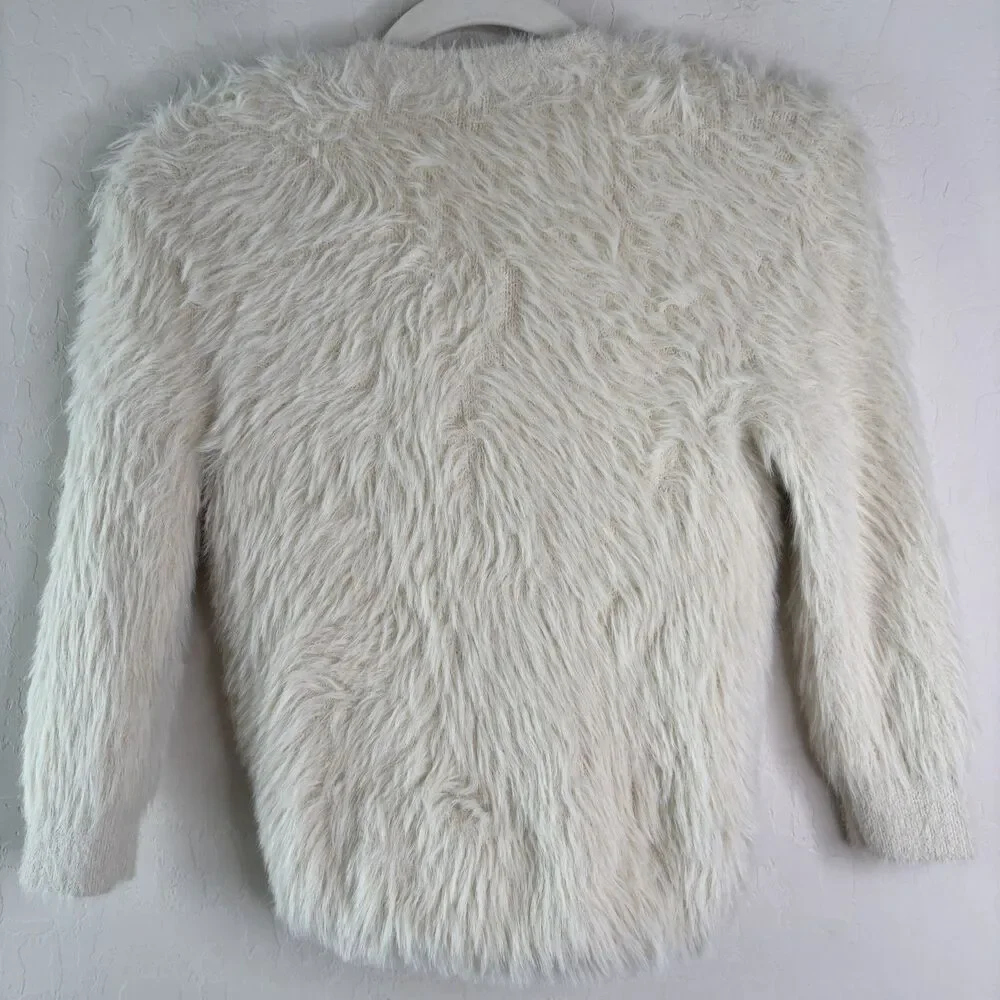 R13 Faux Fur Cardigan